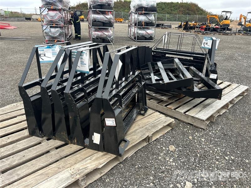 Quantity of (12) Mower King SA 46 in Skid Steer F Fourche