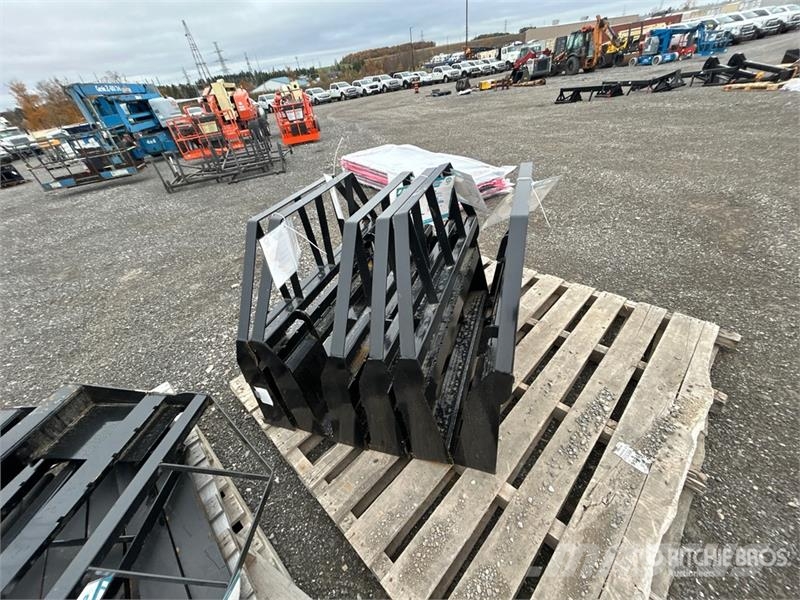 Quantity of (12) Mower King SA 46 in Skid Steer F Fourche