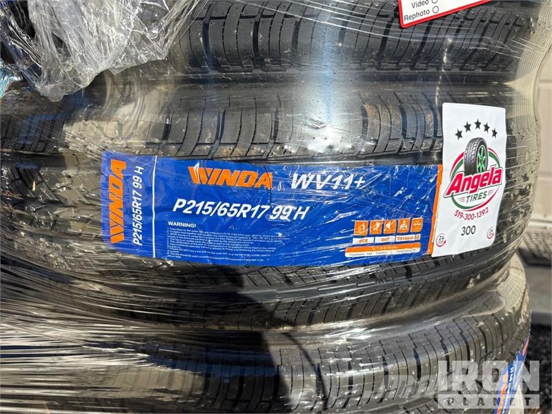  Quantity of (12) P215/65R17 Tires (Unused) 轮胎、车轮、轮圈