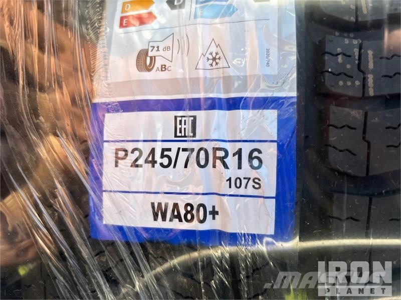 Quantity of (12) P245/70R16 Tires (Unused) Gume, točkovi i felne