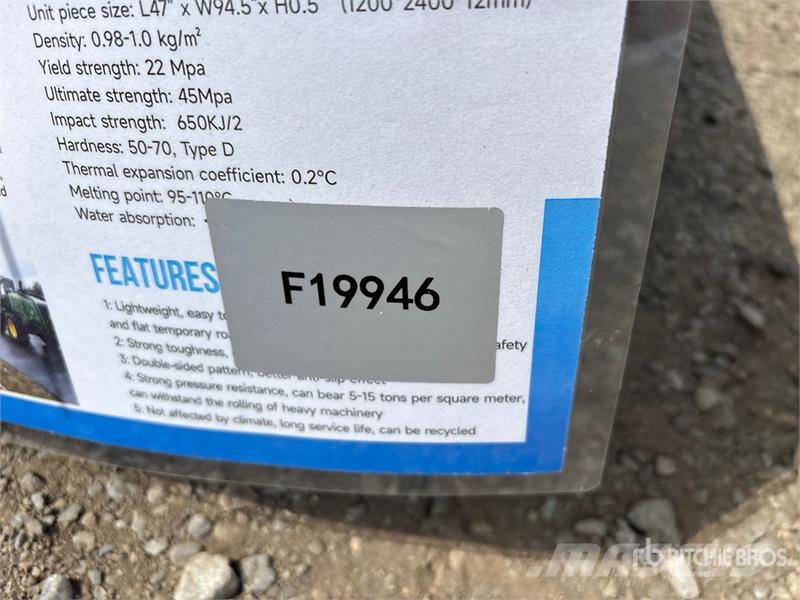  Quantity of (12)  SKLP SK-LJB12 94 in x 47 in Poly Transportes - Outros
