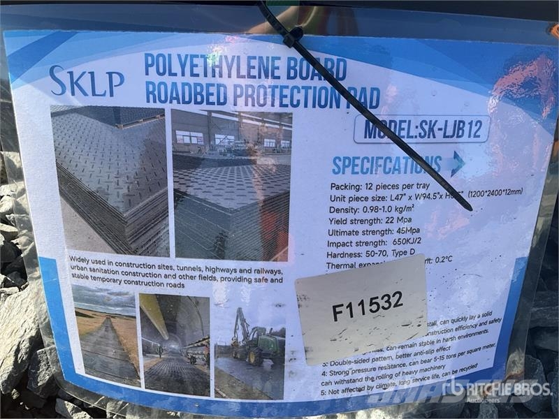 Quantity of (12) SKLP SK-LJB12 94 in x 47 in Poly Transportes - Outros