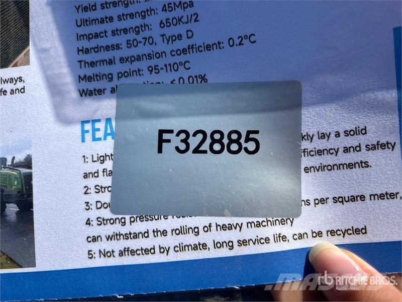 Quantity of (12) SKLP SK-LJB12 94 in x 47 in Poly Drilling equipment accessories and spare parts