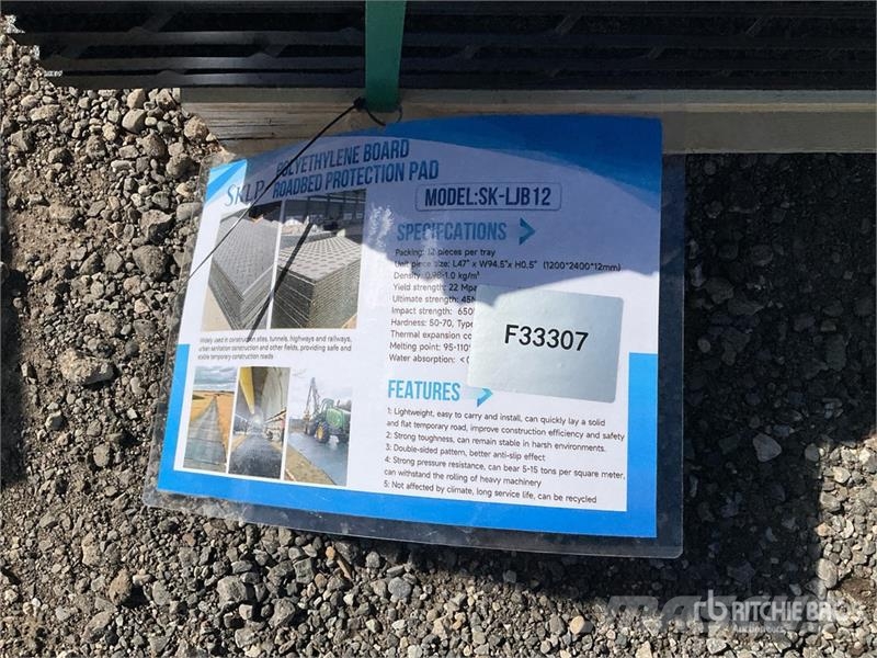 Quantity of (12) SKLP SK-LJB12 94 in x 47 in Poly Drilling equipment accessories and spare parts