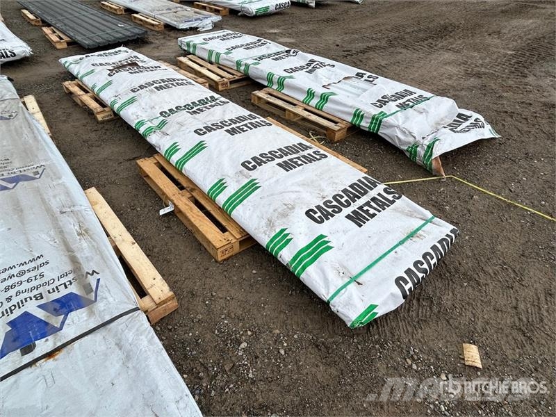  Quantity of (120) 16 ft White Steel Siding / Roofi Other