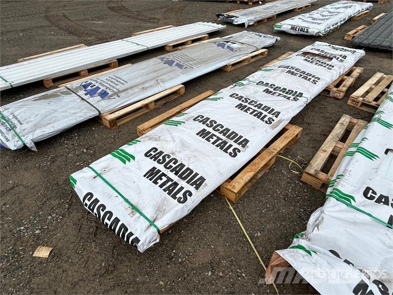  Quantity of (120) 16 ft White Steel Siding / Roofi Other