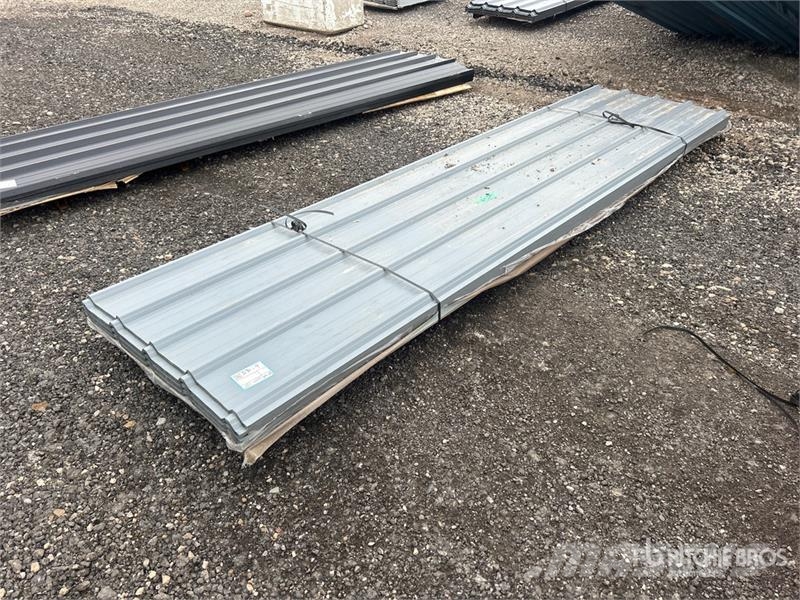Quantity of (120) 3 ft x 12 ft Sheets Grey Steel S Winches, hoists and material lifts