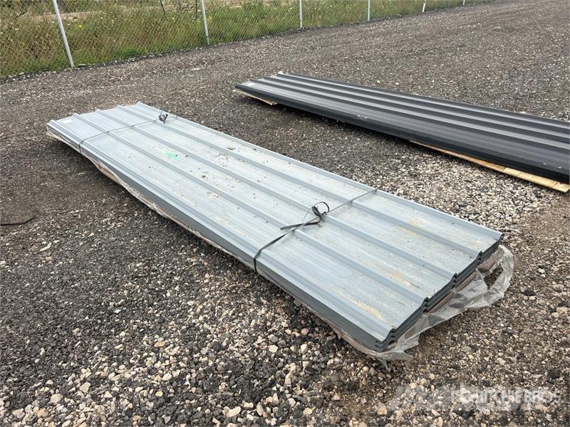 Quantity of (120) 3 ft x 12 ft Sheets Grey Steel S Winches, hoists and material lifts