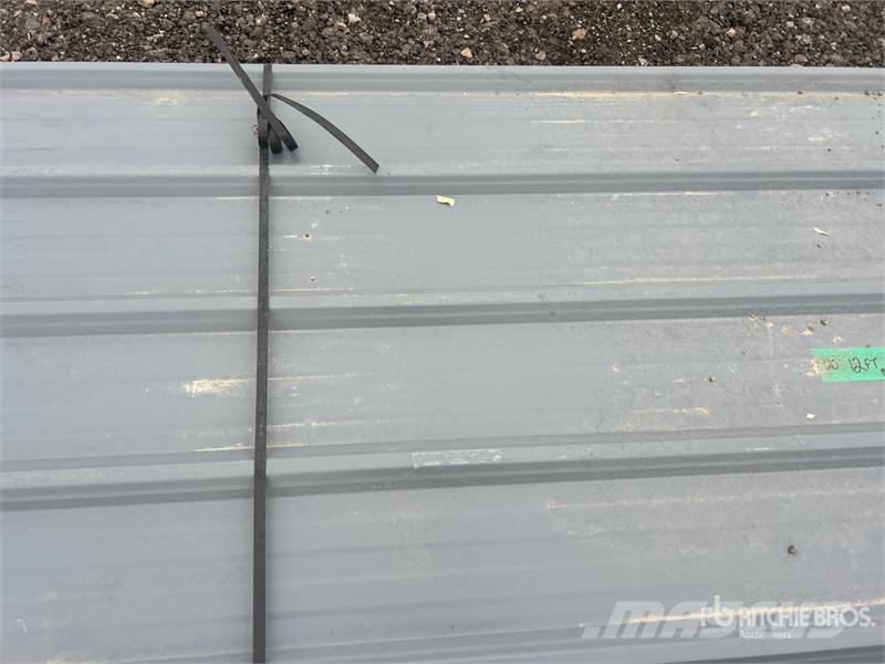 Quantity of (120) 3 ft x 12 ft Sheets Grey Steel S Winches, hoists and material lifts