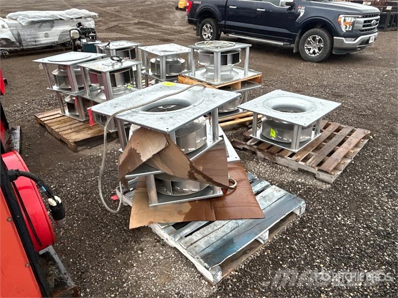 Quantity of (14) Rosenberg N73-56072 Fan Assemblie Andre komponenter