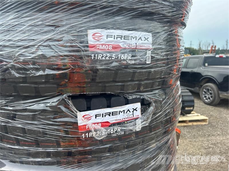 Quantity of (16) 11R22.5 Drive Tires (Unused) Tyres, wheels and rims
