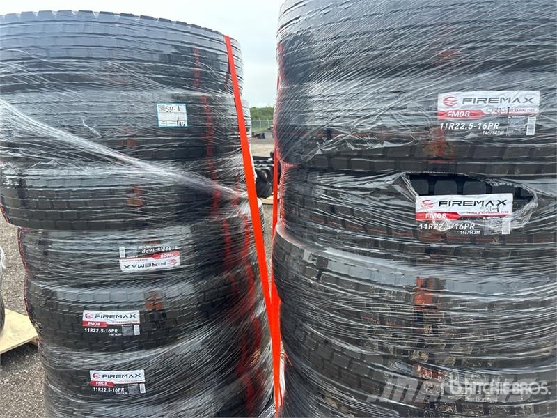 Quantity of (16) 11R22.5 Drive Tires (Unused) Tyres, wheels and rims