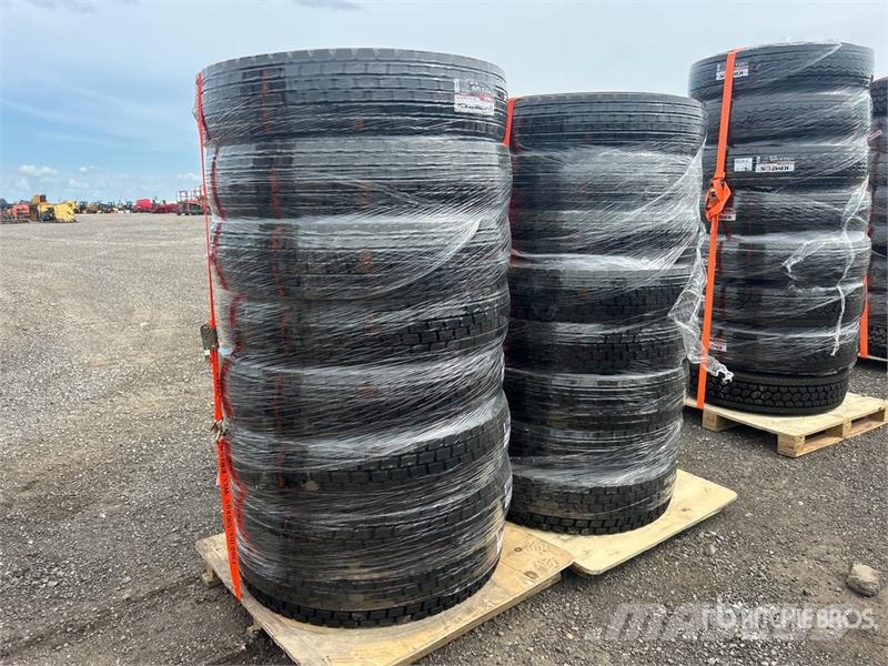 Quantity of (16) 11R22.5 Drive Tires (Unused) Tyres, wheels and rims