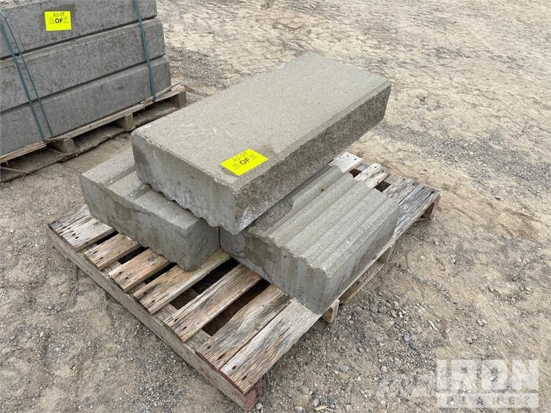  Quantity of (19) Pallets of Sewer Risers, Grates a ماكينات زراعية - غير ذلك