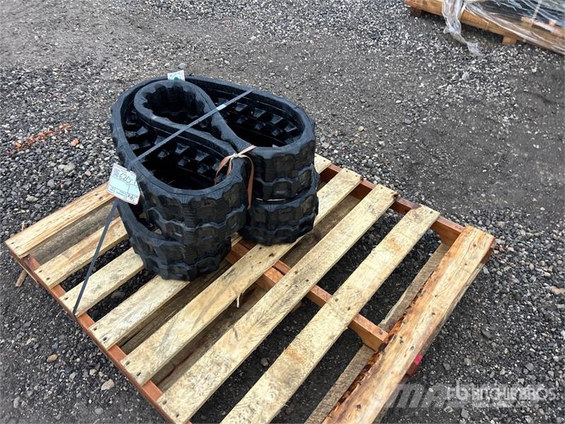  Quantity of (2) 180 x72BD x 35 7"Rubber Tracks (Un Otros componentes