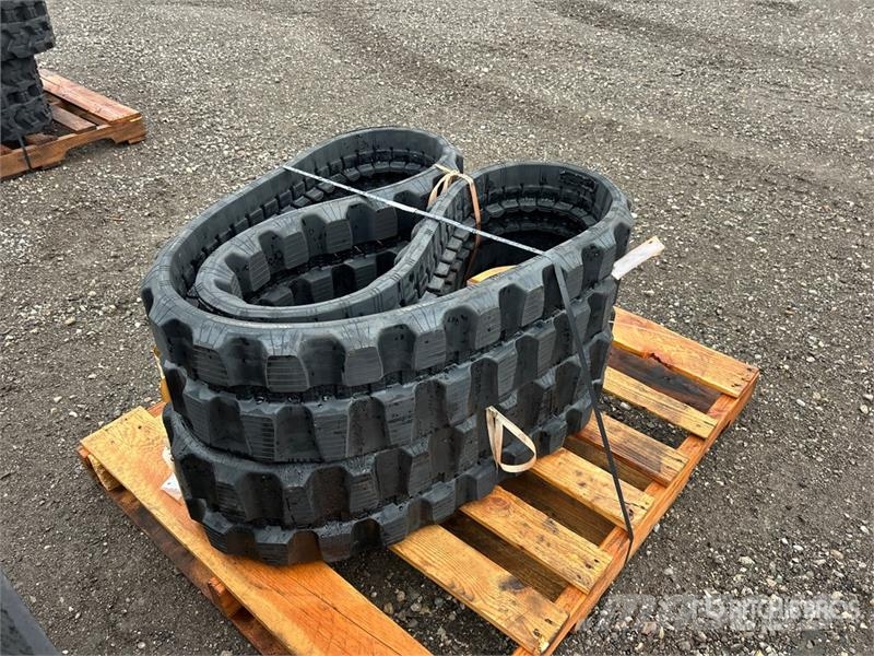 Quantity of (2) 250 mm x 48.5 mm x 80 mm 9" Rubber Drugi deli