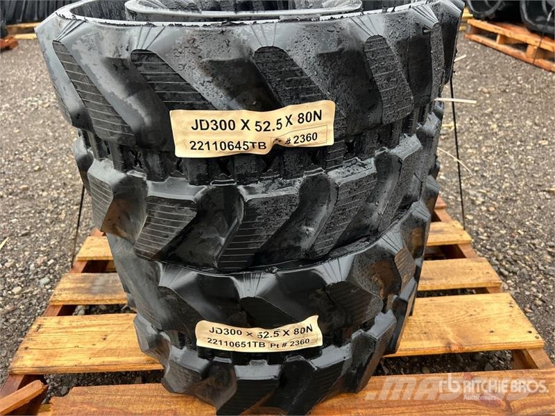  Quantity of (2) 300 mm x 52.5 mm X 80 mm 11" Rubbe مكونات أخرى