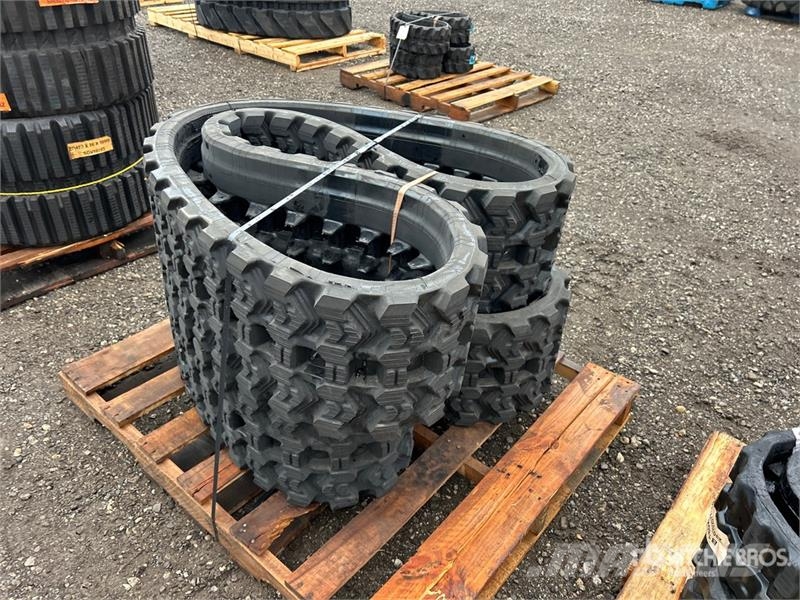 Quantity of (2) 320 mm x 86mm x 47 mm 12" Rubber T Drugi deli