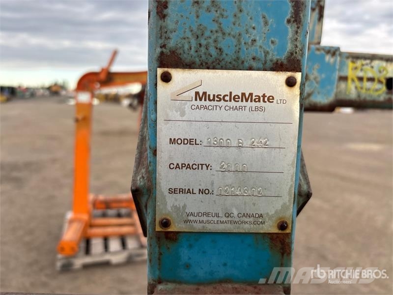 Quantity of (2) 42 in Crane Pallet Forks Fourche