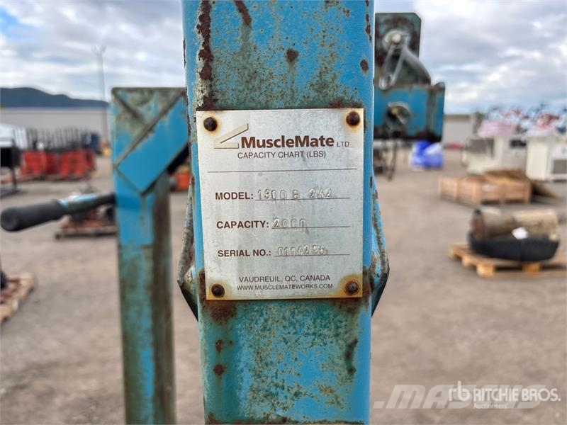 Quantity of (2) 42 in Crane Pallet Forks Fourche