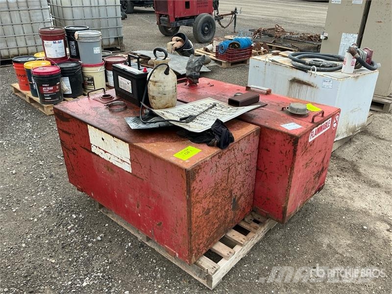 Quantity of (2) 450 L Fuel Tank Fuel and additive tanks