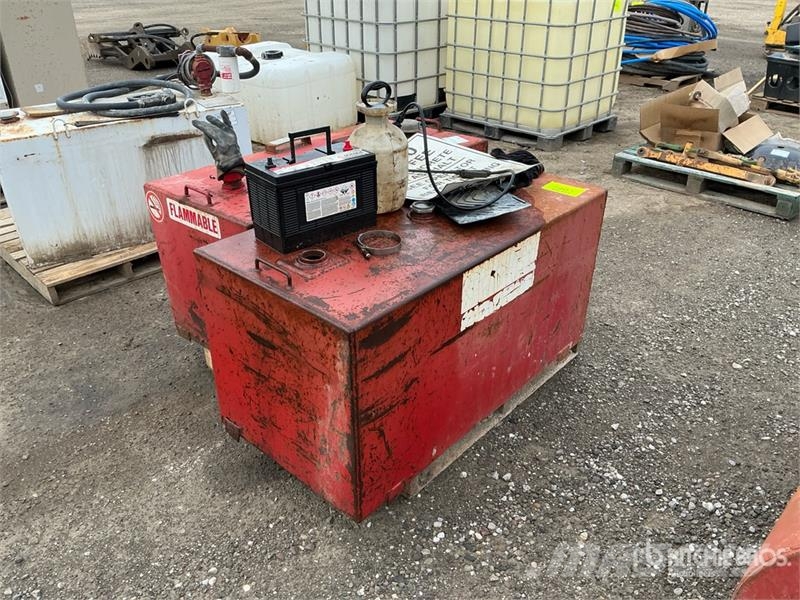 Quantity of (2) 450 L Fuel Tank Fuel and additive tanks