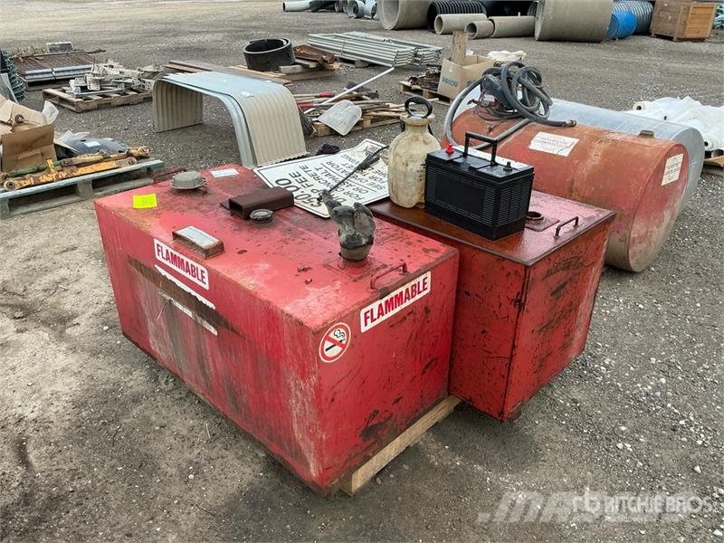 Quantity of (2) 450 L Fuel Tank Fuel and additive tanks