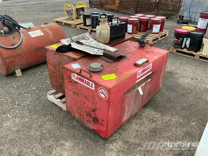 Quantity of (2) 450 L Fuel Tank Fuel and additive tanks