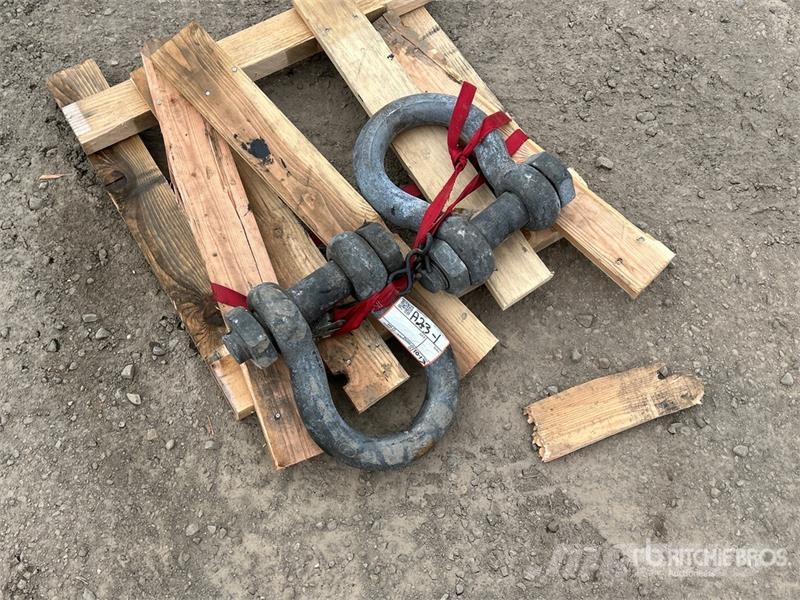  Quantity of (2) 50 Ton Shackle Kran-Teile und Zubehör