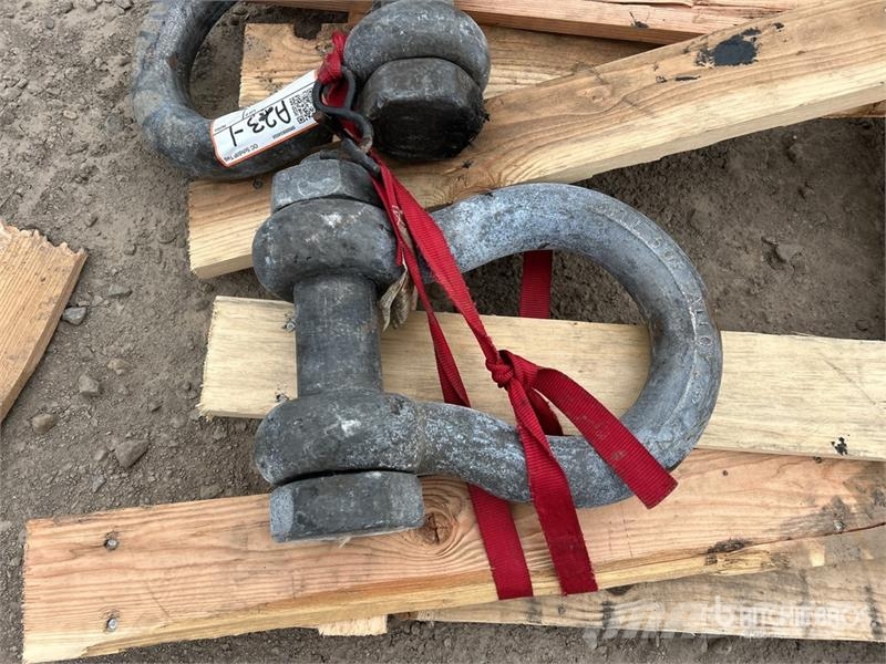  Quantity of (2) 50 Ton Shackle Kran-Teile und Zubehör