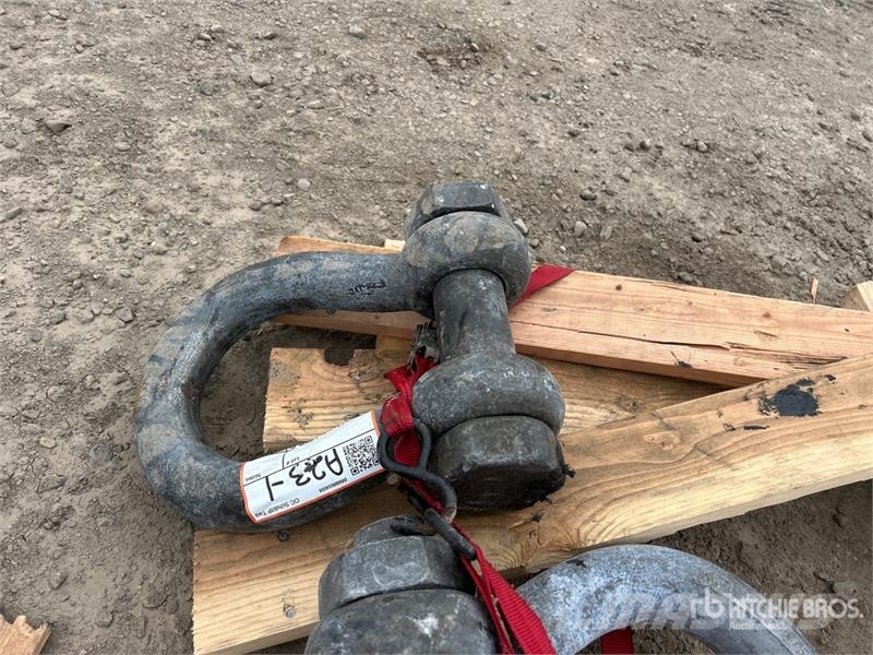  Quantity of (2) 50 Ton Shackle Kran-Teile und Zubehör