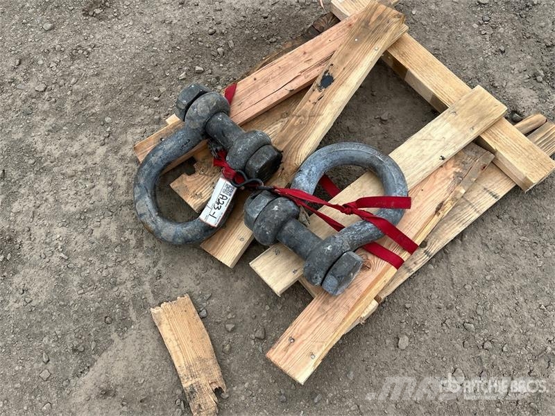  Quantity of (2) 50 Ton Shackle Kran-Teile und Zubehör