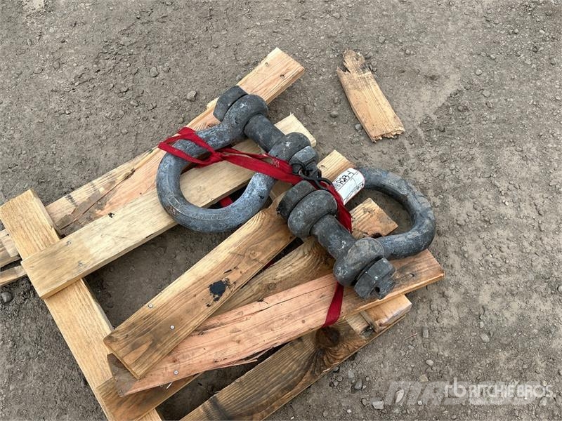  Quantity of (2) 50 Ton Shackle Kran-Teile und Zubehör