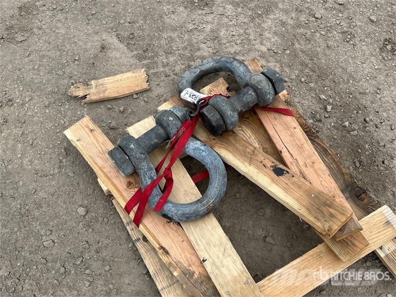 Quantity of (2) 50 Ton Shackle Kran-Teile und Zubehör