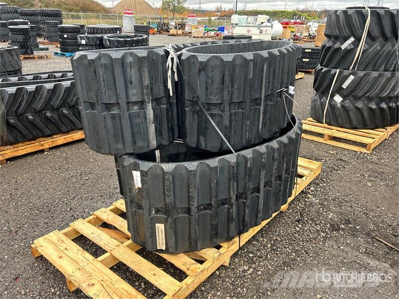  Quantity of (2) 600 mm x 125 mm x 62mm 23" Rubber  مكونات أخرى