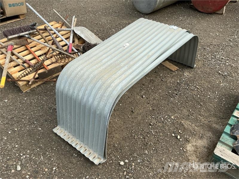 Quantity of (2) 62 in x 22 in Corrugated Arch Culv Other components