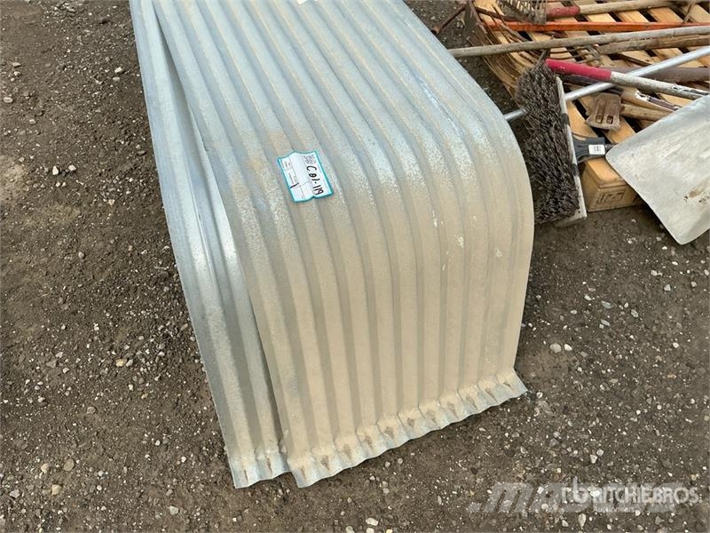 Quantity of (2) 62 in x 22 in Corrugated Arch Culv Other components