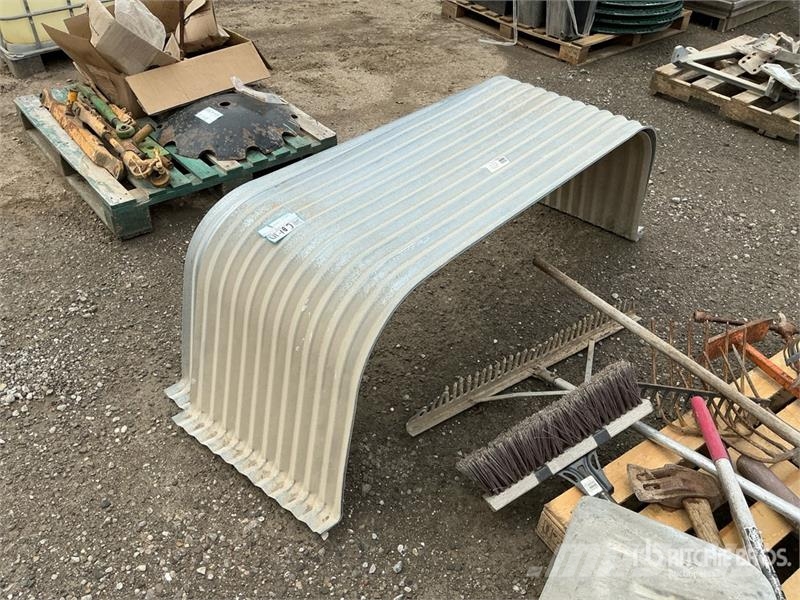 Quantity of (2) 62 in x 22 in Corrugated Arch Culv Other components
