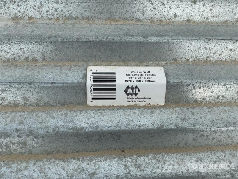 Quantity of (2) 62 in x 22 in Corrugated Arch Culv Other components