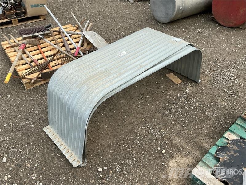 Quantity of (2) 62 in x 22 in Corrugated Arch Culv Other components