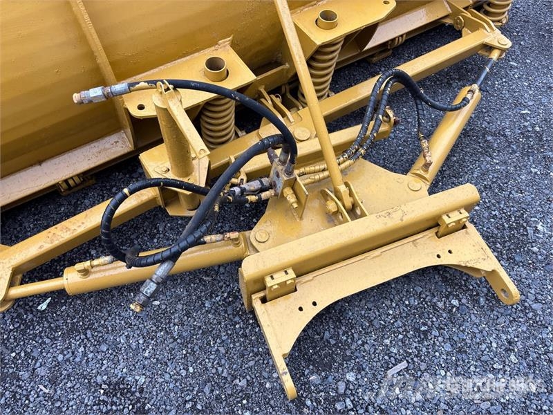 Quantity of (2) 9 ft Hydraulic Reversing Snow Plow Snow blades and plows