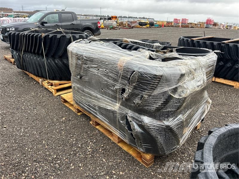  Quantity of (2) 915 mm x 152.4 mm x 57 mm 36" Rubb مكونات أخرى