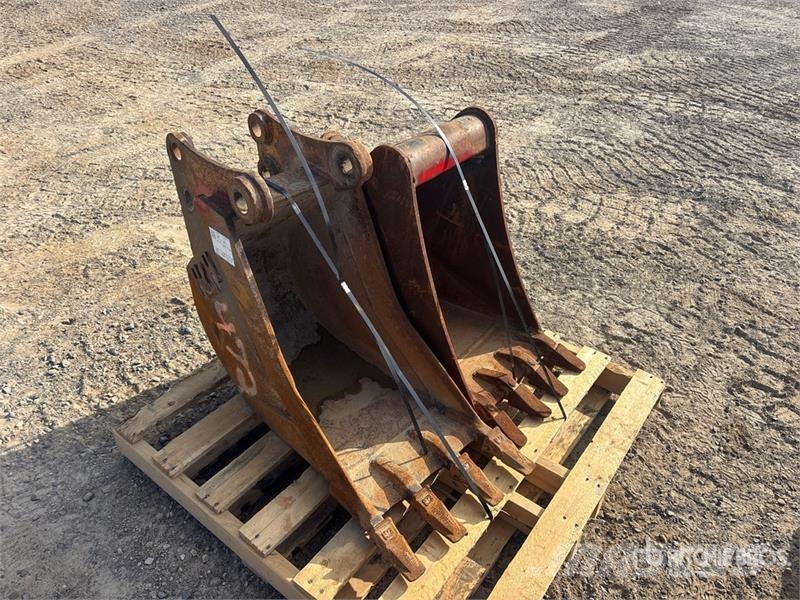 Quantity of (2) Backhoe Rear Bucket Godet