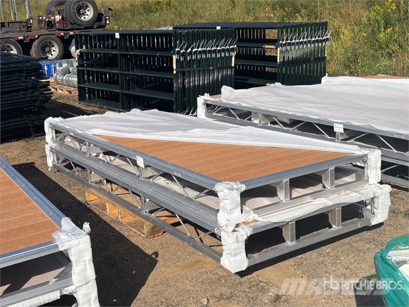  Quantity of (2)  BYT BDF410 4 ft x 10 ft Aluminum  Other farming machines