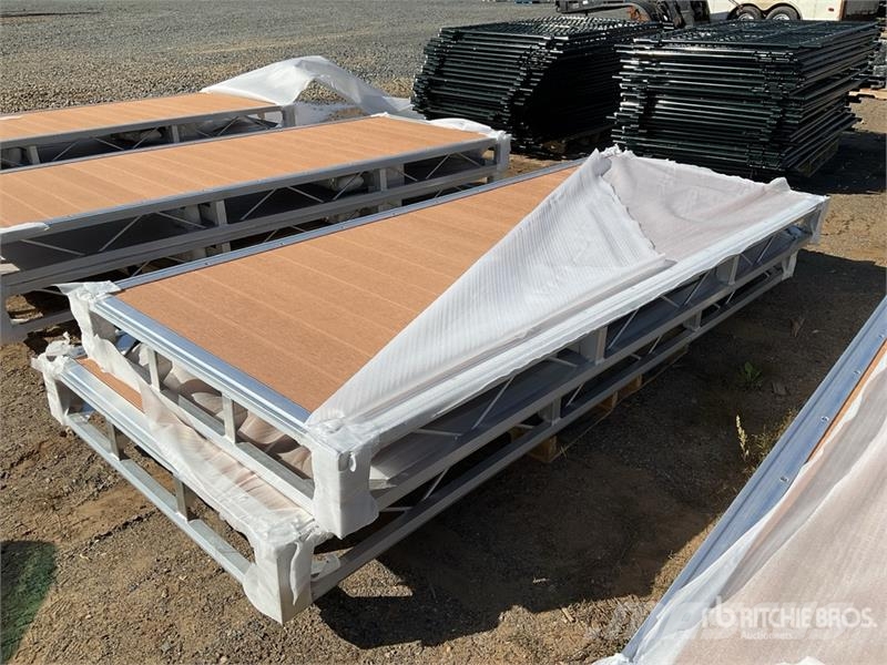  Quantity of (2)  BYT BDF410 4 ft x 10 ft Aluminum  Other farming machines