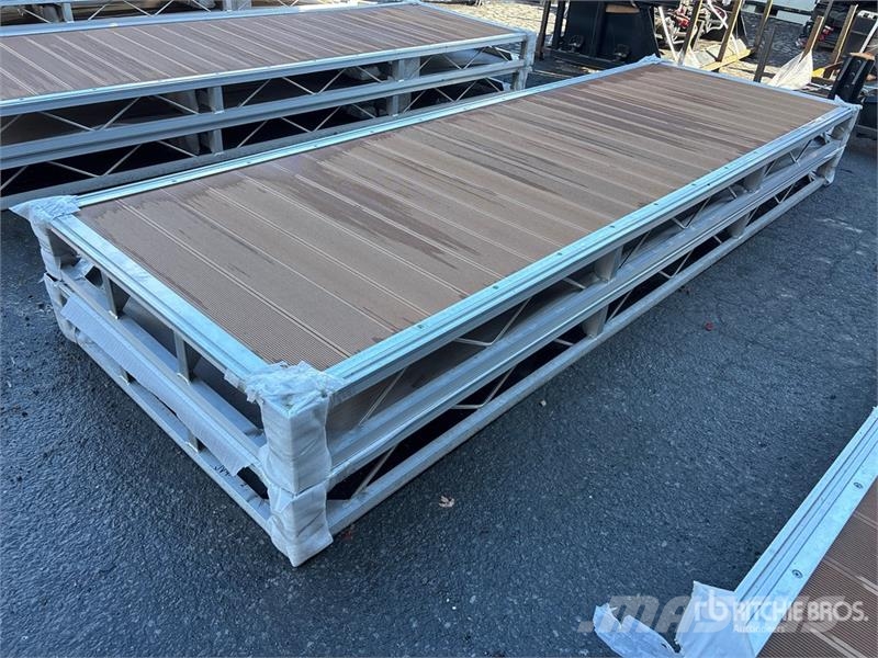  Quantity of (2)  BYT BDF412 4 ft x 12 ft Aluminum  Muut maatalouskoneet