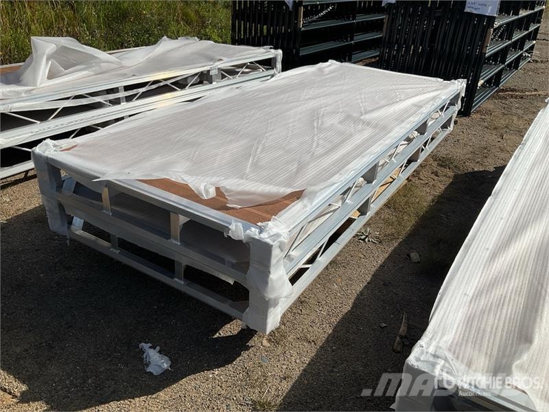  Quantity of (2)  BYT BDF410 4 ft x 10 ft Aluminum  Other farming machines