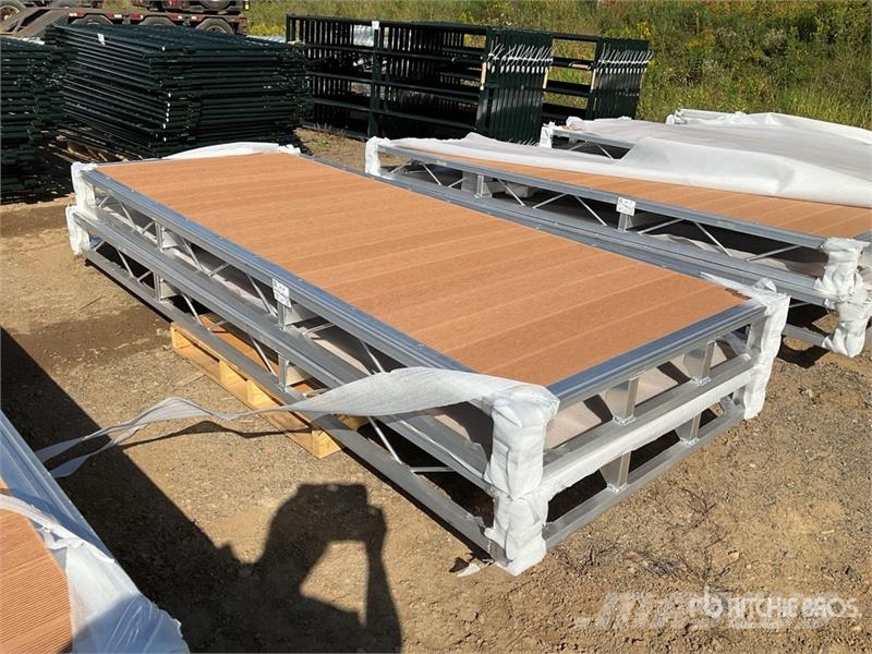  Quantity of (2)  BYT BDF410 4 ft x 10 ft Aluminum  Other farming machines