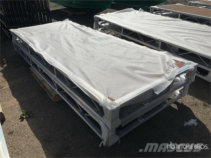  Quantity of (2)  BYT BDF410 4 ft x 10 ft Aluminum  Other farming machines