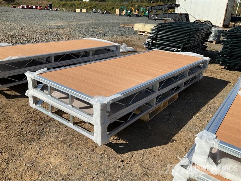  Quantity of (2)  BYT BDF410 4 ft x 10 ft Aluminum  Other farming machines